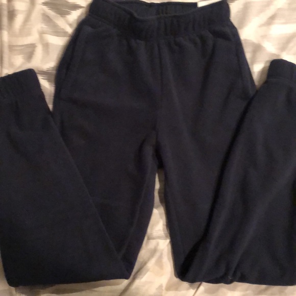 NWT Free Assembly fleece joggers navy blue size Extra small - Picture 1 of 5